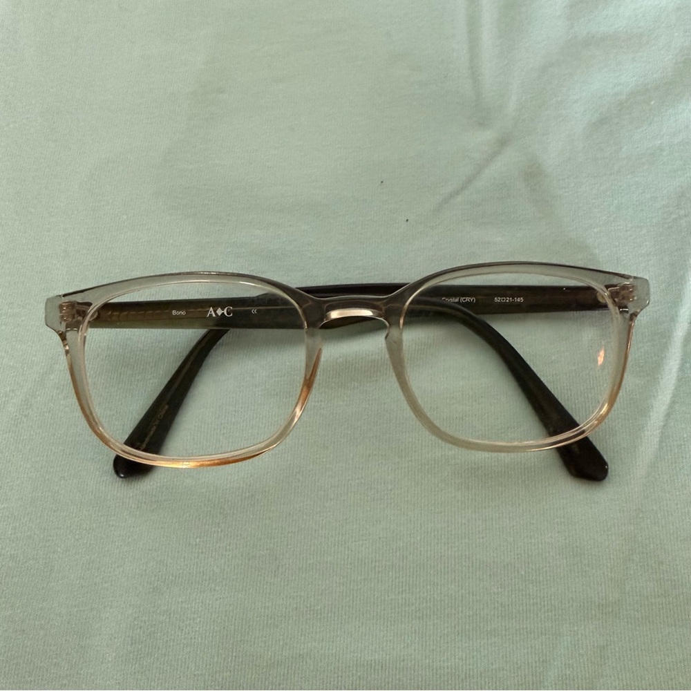 Argyleculture Bono clear glasses